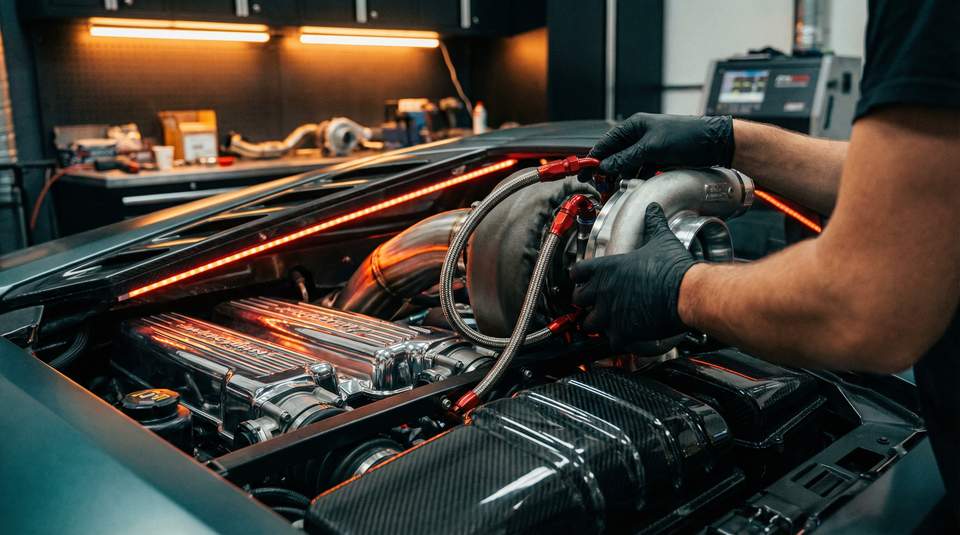 暗网视频：兰博基尼涡轮改装视频教程